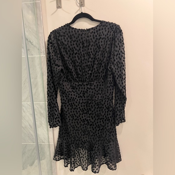 NWT never worn The Kooples black polka dot dress - Picture 5 of 9